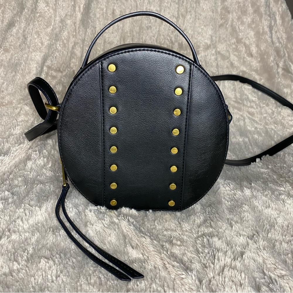 Fossil Black Crossbody